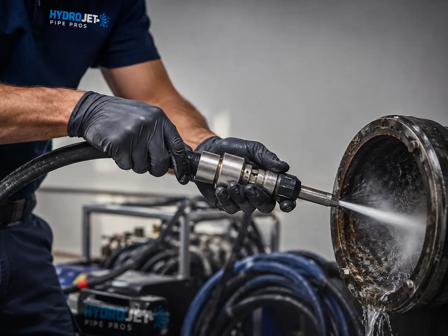 Hydro Jet Pipe Descaling in Athena, OR